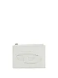 Diesel 1DR leather cardholder - White