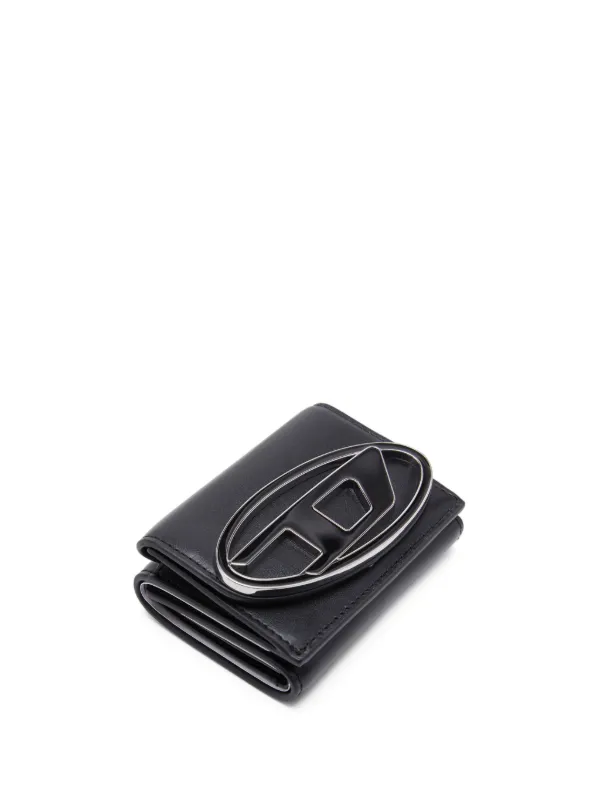 Diesel 1Dr Leather Wallet Black