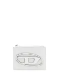 Diesel 1DR leather cardholder - White