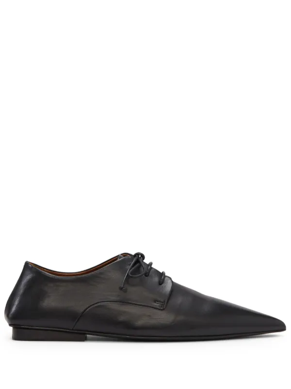 Marsèll Ago pointed-toe Oxfords | Black | FARFETCH