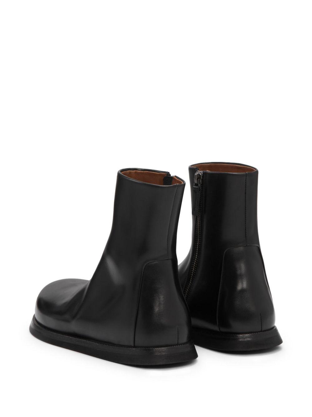 Shop Marsèll Accom Round-toe Boots In Black