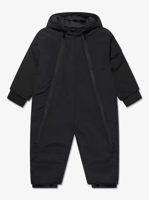 Canada Goose Kids بدلة تزلج مبطنة بشارة شعار الماركة