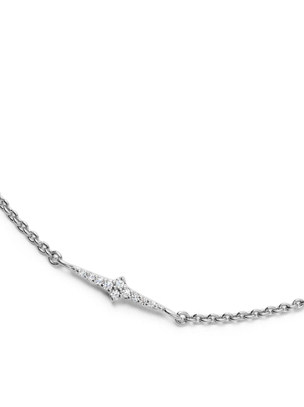 Shop Astley Clarke Silver Luna Light Gemstone-detail Bracelet