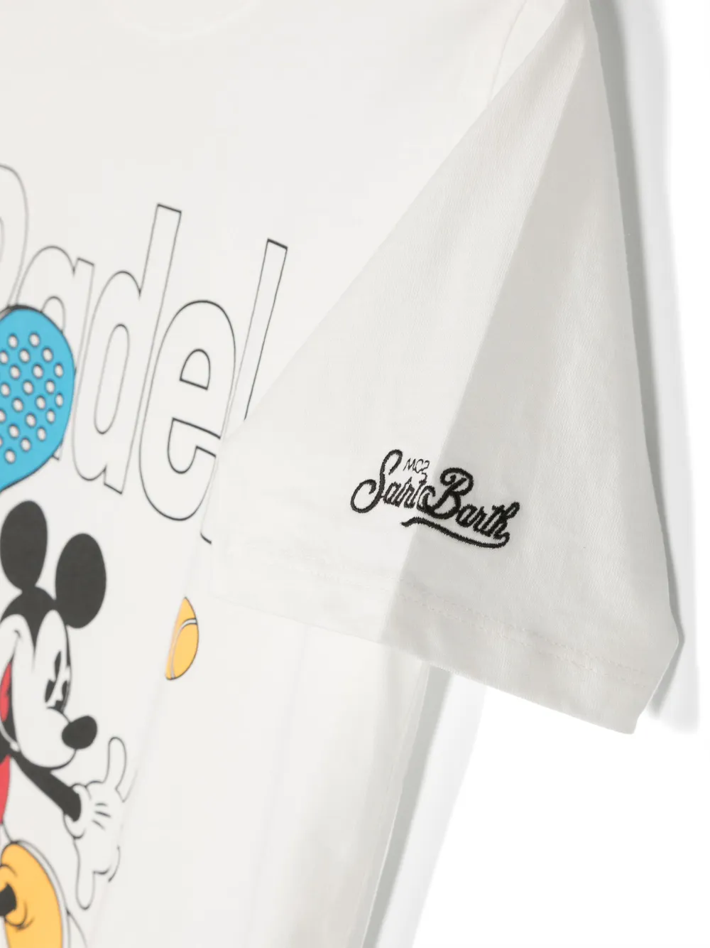 MC2 Saint Barth Kids x Disney© T-shirt met print Wit