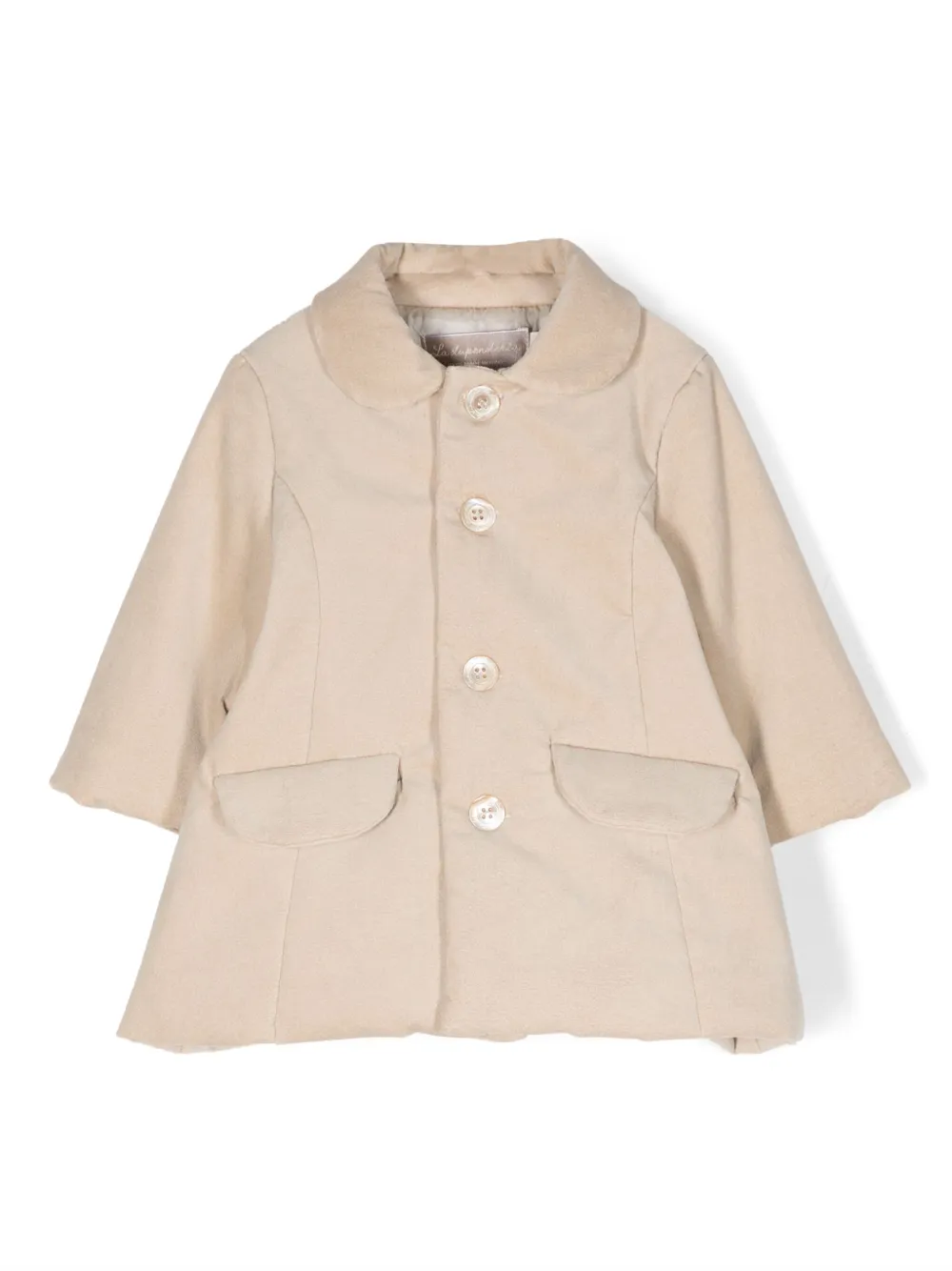 La Stupenderia Button-up jas Beige