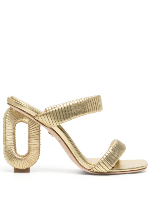 Dee Ocleppo Jamaica 90mm leather sandals