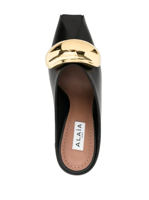 【関税&送料込】Alaia Mule ALAÏA High Heel Mules & Flat Mules | ALAÏA EE