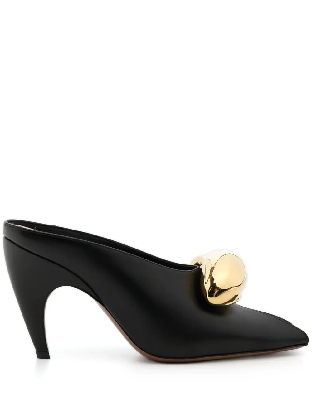 Alaïa metallic detail mules | Black | Image 1
