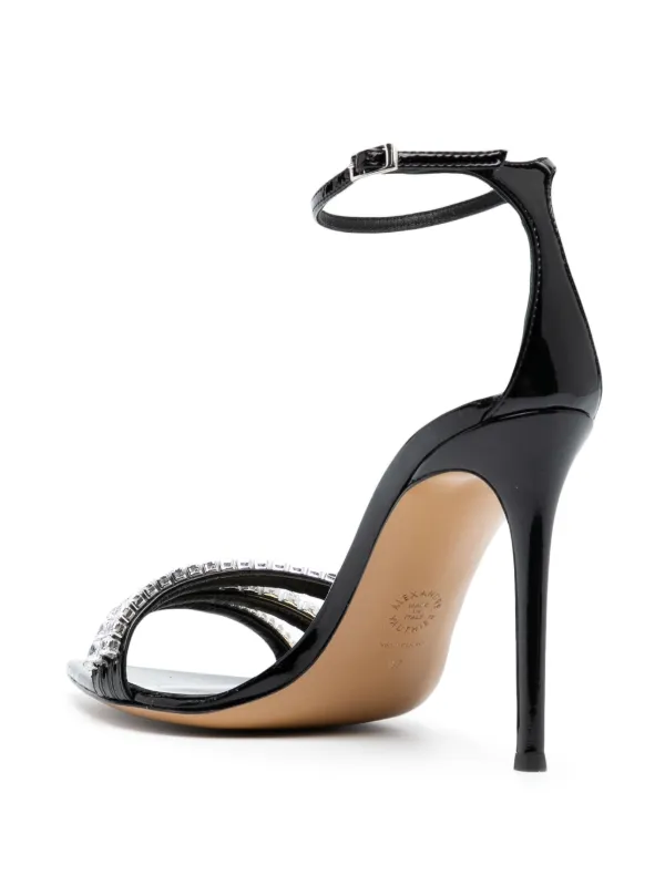 【Alexandre Vauthier】クリスタル-embellishedブラレット Alexandre Vauthier crystal-embellished 85mm Leather Sandals