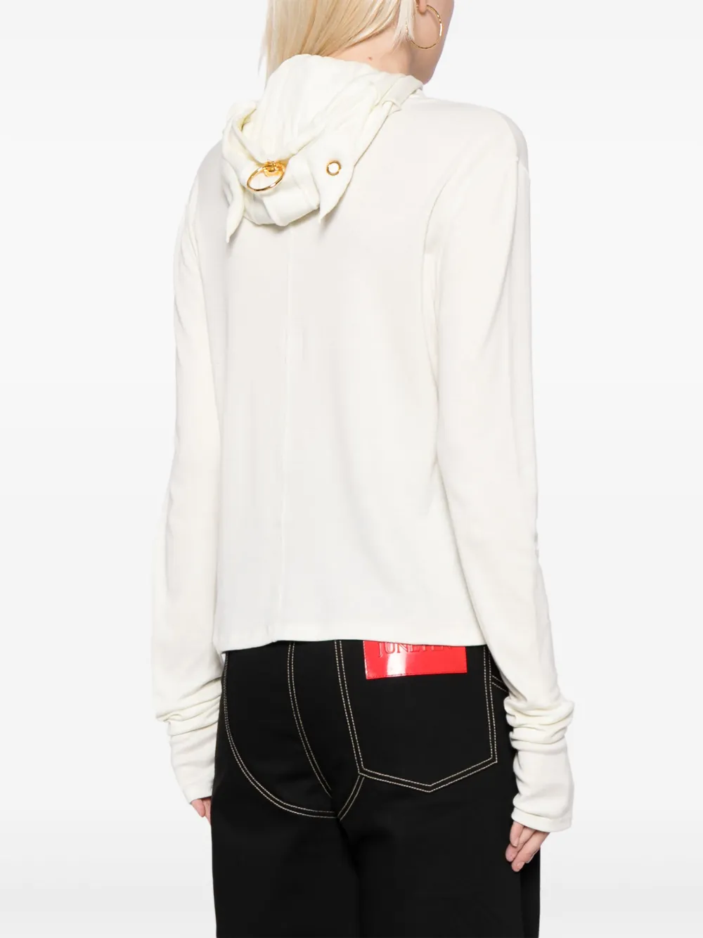 Undercover Trui met pop-up detail Wit