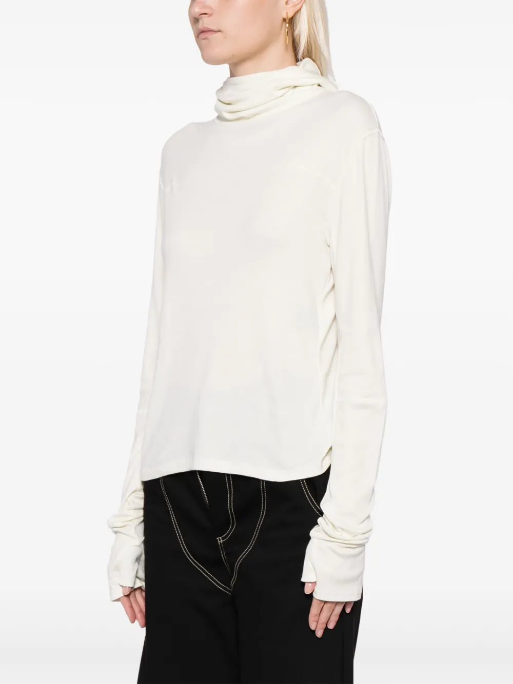 Undercover Trui met pop-up detail Wit