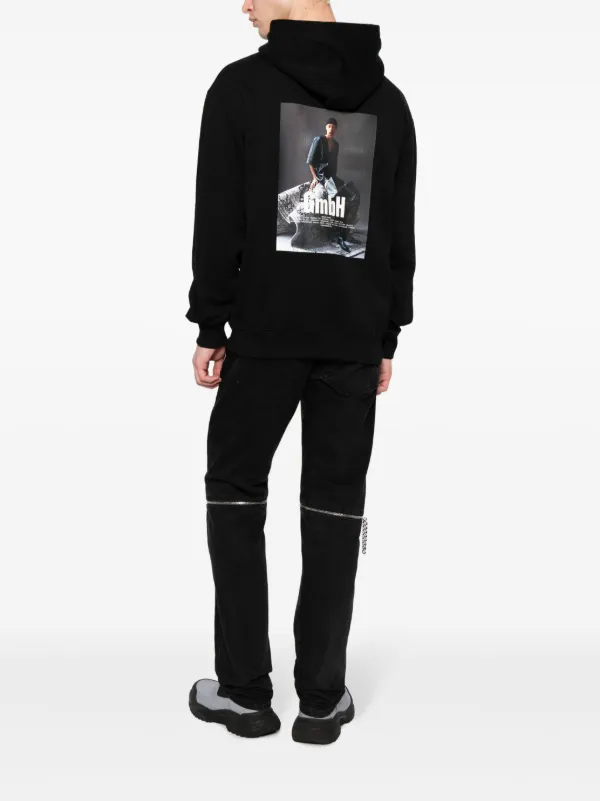 GmbH ロゴ パーカー | ブラック | FARFETCH JP