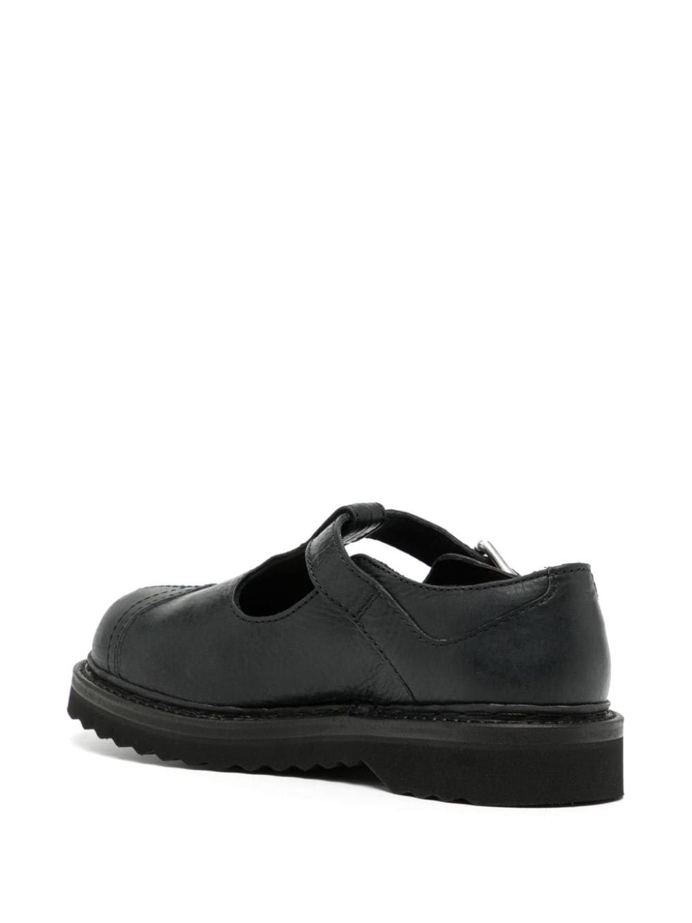 Shop Our Legacy Camden Leather Mary Jane Shoes In Black