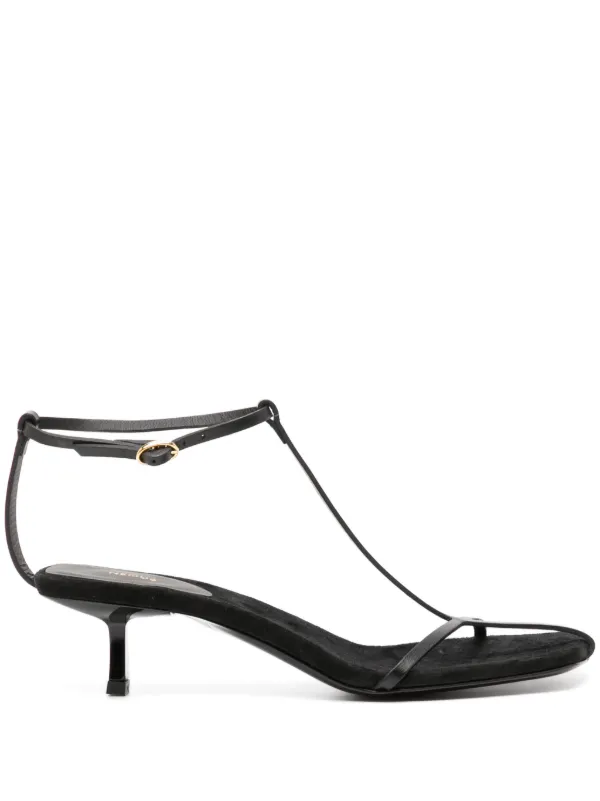 サンダル・ミュール NEOUS Two-tone fabric and leather Octans sandals 7a243ded4804b89b6c0b8e8a03283b