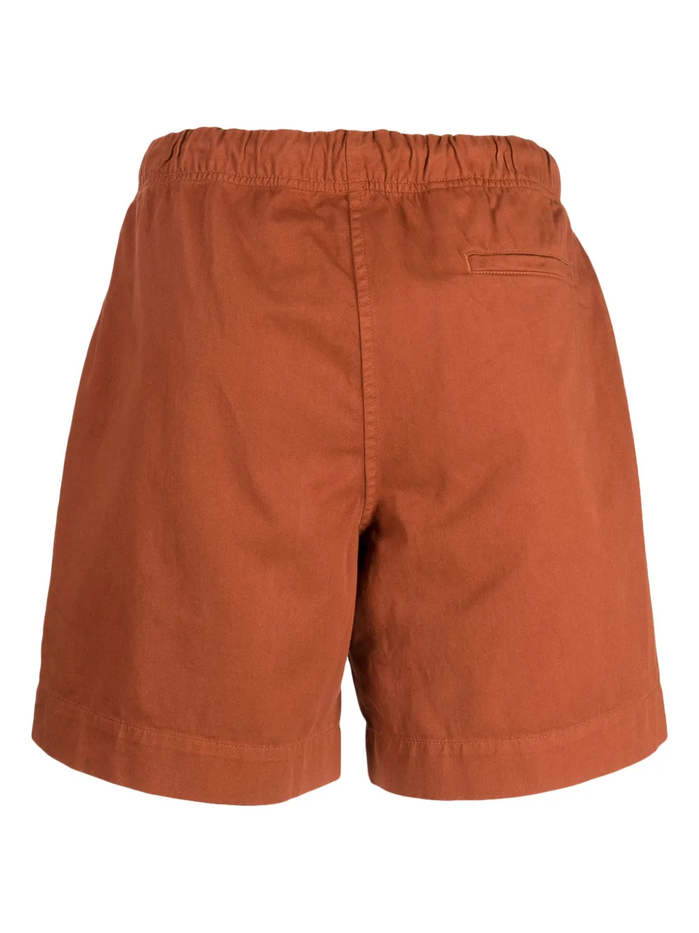 Shop Ps By Paul Smith Logo-embroidered Cotton Track Shorts In Orange