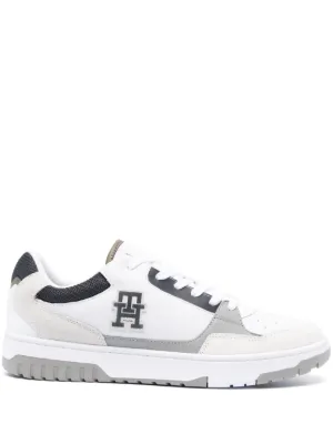 Tommy Hilfiger Essential Stripes lace-up Sneakers - Farfetch