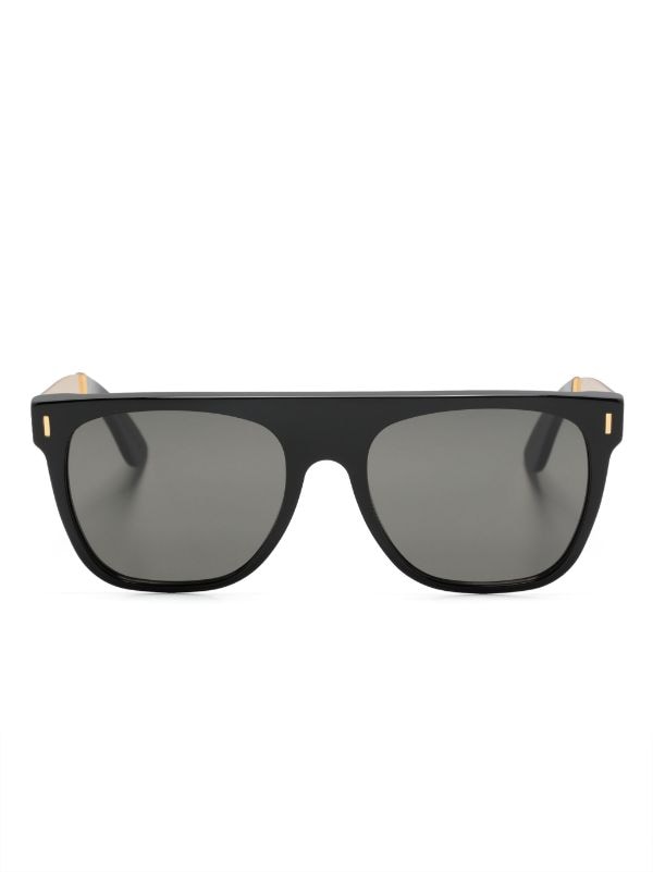 Retro super clearance flat top sunglasses