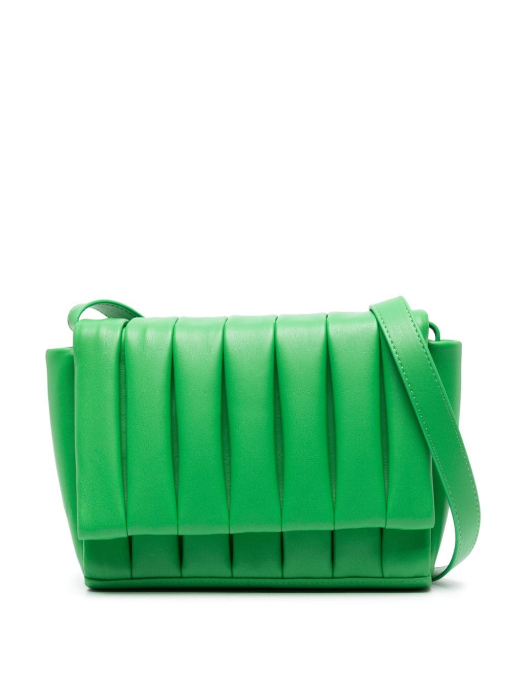 Themoirè Fernonia Foldover-top Crossbody Bag In Green