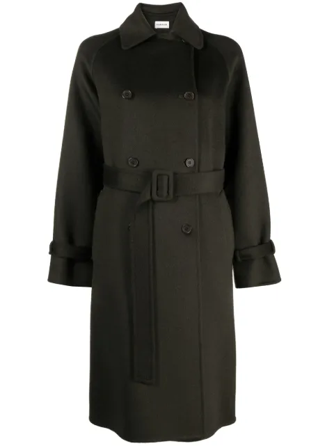 P.A.R.O.S.H. double-breasted belted coat