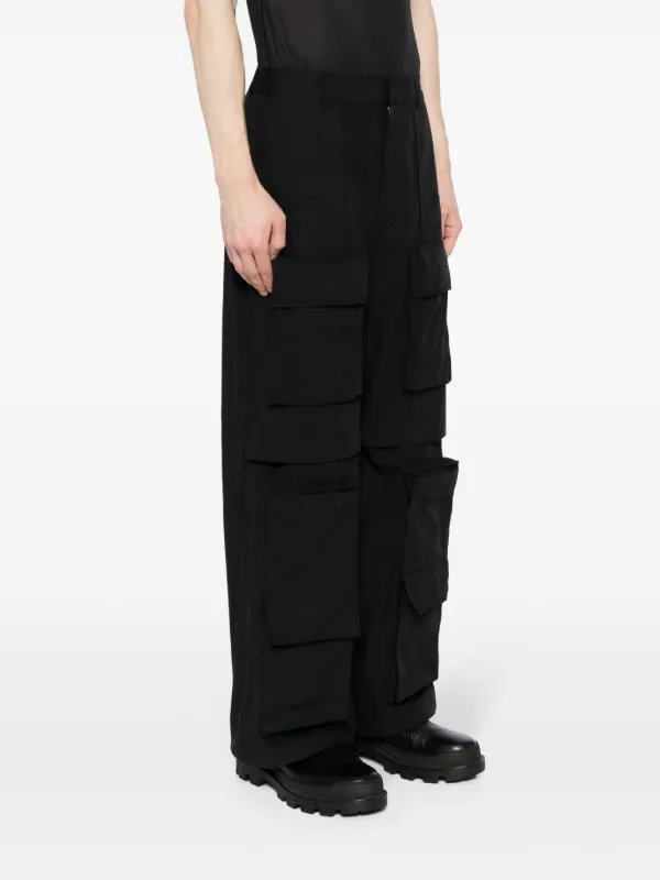 JUUN J カーゴパンツ Juun.J ストレート カーゴパンツ | ブラック | FARFETCH JP