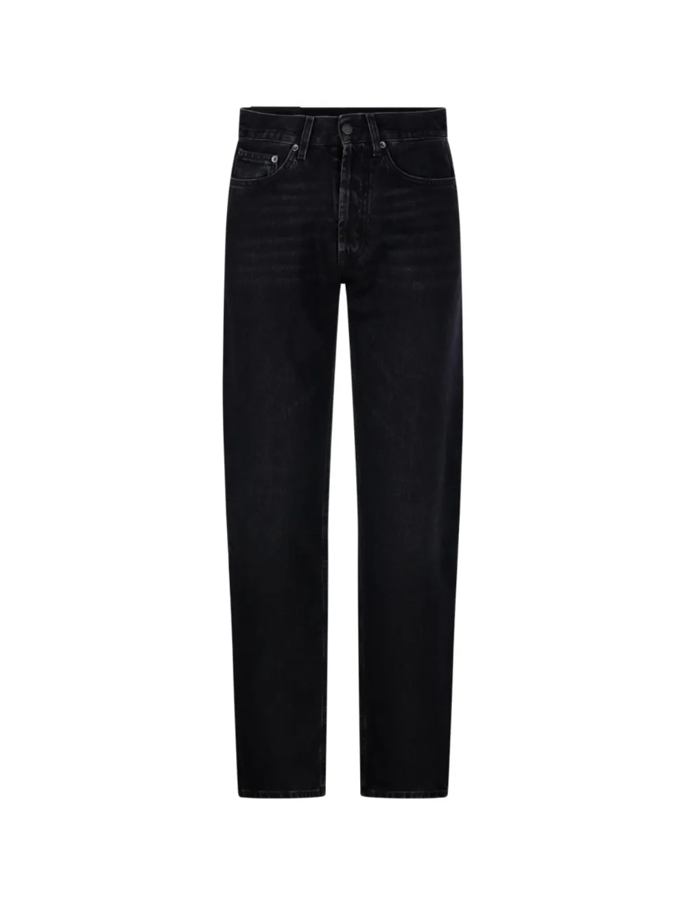 DARKPARK Larry mid-waist slim-fit jeans Zwart