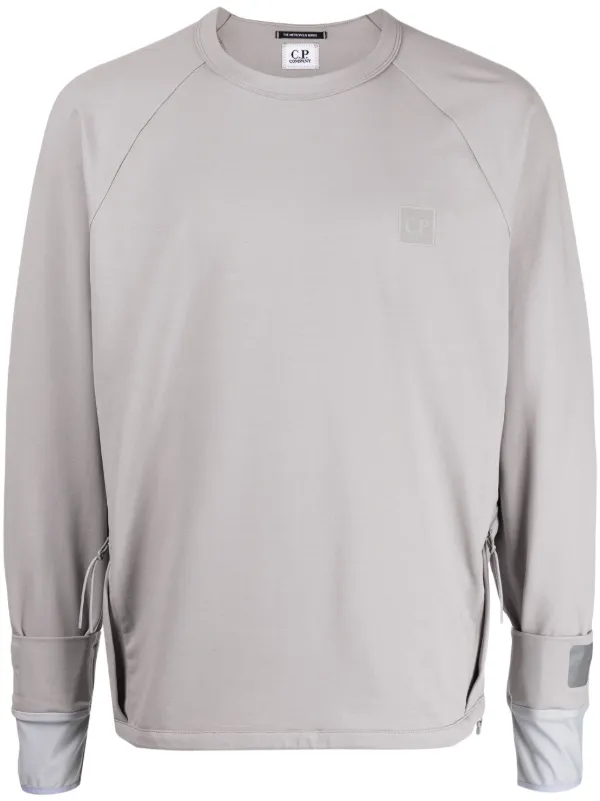 C.P. Company Metropolis Series crew neck sweatshirt men Cotton Elastane L Grey