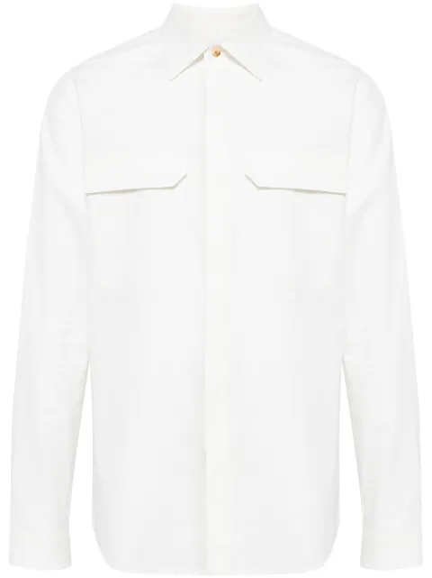 Rick Owens long-sleeve cotton shirt