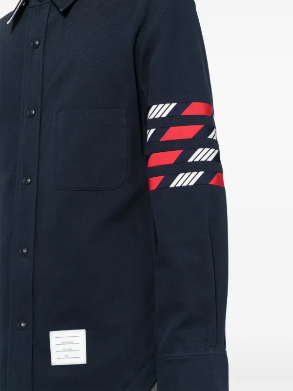 ✨希少・イタリア製✨Thom Browne 4BAR シャツ ブルー 17709986_37425033_600.jpg
