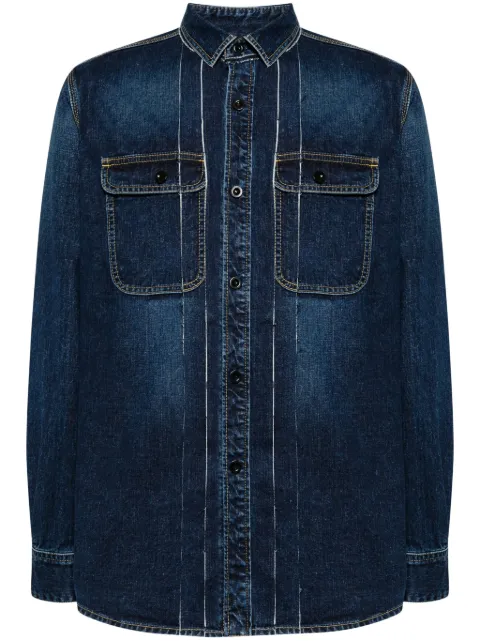 sacai cotton denim shirt