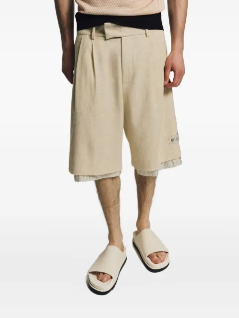 AMIRI layered-detail shorts
