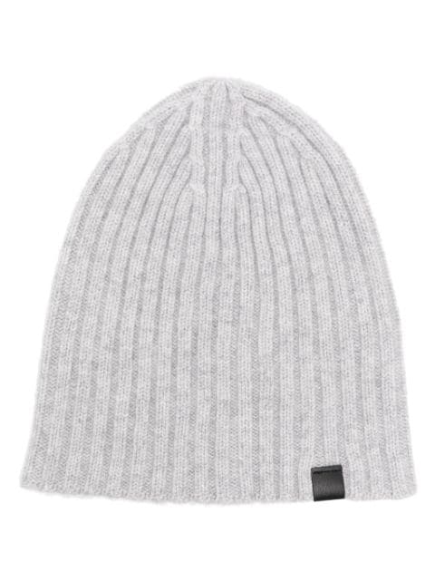 TOM FORD ribbed-knit cashmere beanie 