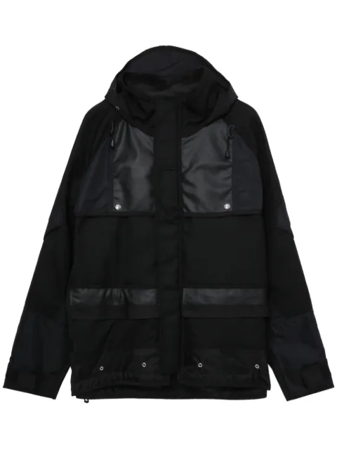 Junya Watanabe MAN logo-print hooded jacket