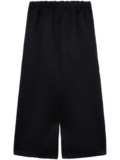 Comme Des Garçons Comme Des Garçons wide-leg cropped trousers