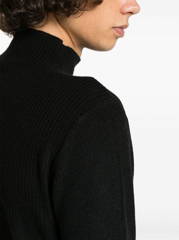 Cruciani ribbed knit Wool Jumper Farfetch