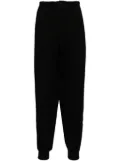 Yohji Yamamoto drop-crotch track pants - Black