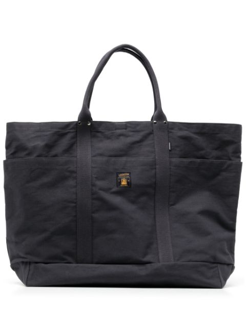 Undercover logo-tag tote bag