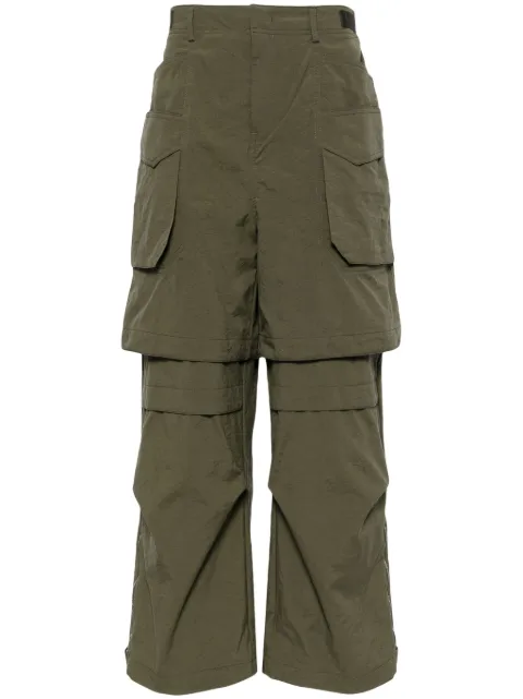 Juun.J pantalones cargo a capas