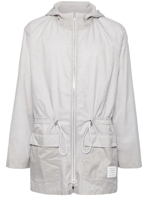 Parka zippée à capuche - Thom Browne - Modalova