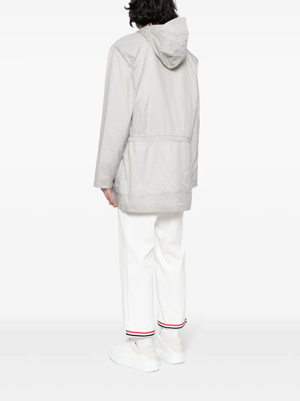 Thom Browne Parka met capuchon Grijs