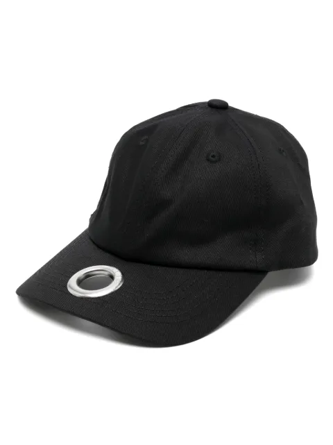VETEMENTS eyelet-embellished cotton baseball cap