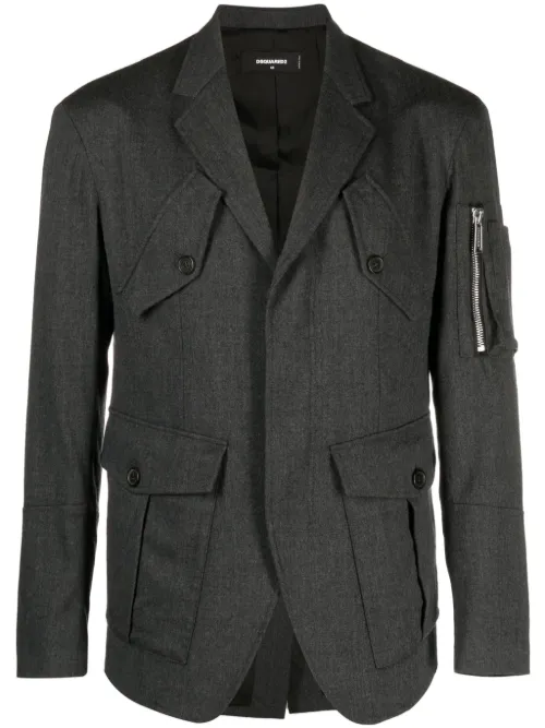 Blazer à poches multiples - DSQUARED2 - Modalova
