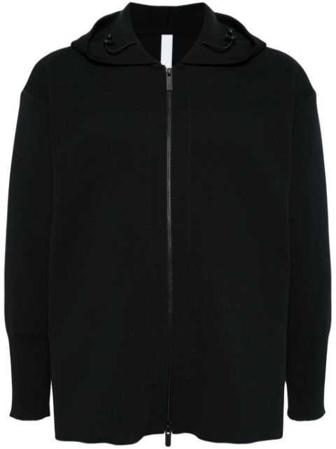 CFCL recycled polyester zipped hooded jacket