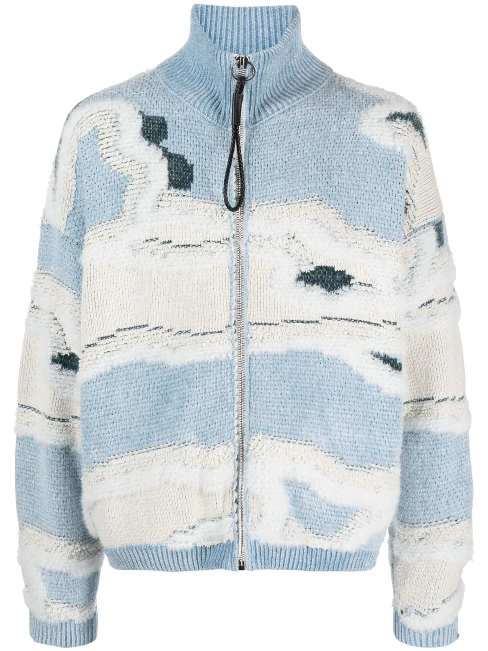 Bonsai Sweater van katoenmix Wit