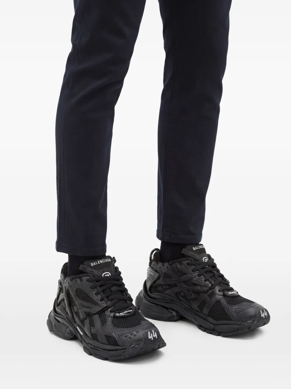 R*O様 BALENCIAGA バレンシアガ ランナー runner 黒 41 Balenciaga Runner Chunky low-top Sneakers | Black | FARFETCH