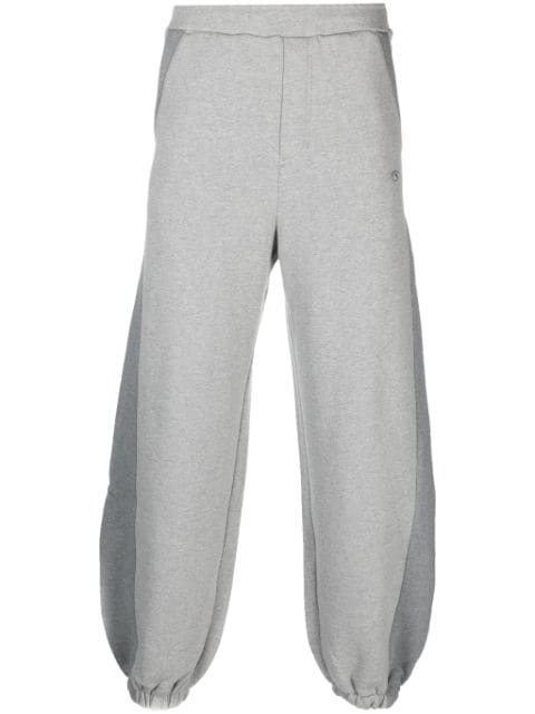 Ader Error two-tone cotton track pants