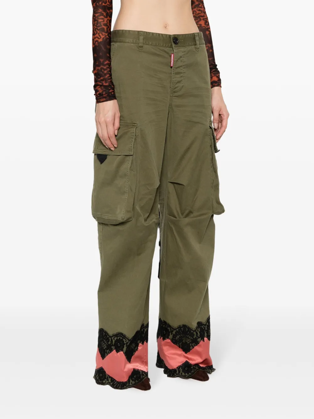 DSQUARED2 Cargo broek Groen