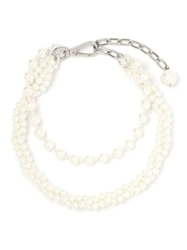 Pearl deals layered necklace