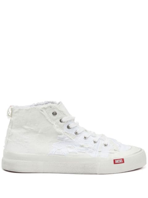 Diesel S-Athos Mid distressed sneakers