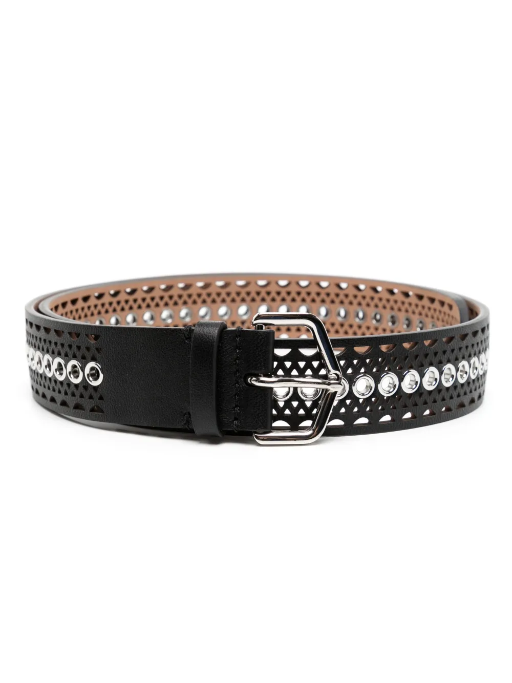 Alaïa Neo Vienne leather belt | Black | Image 1