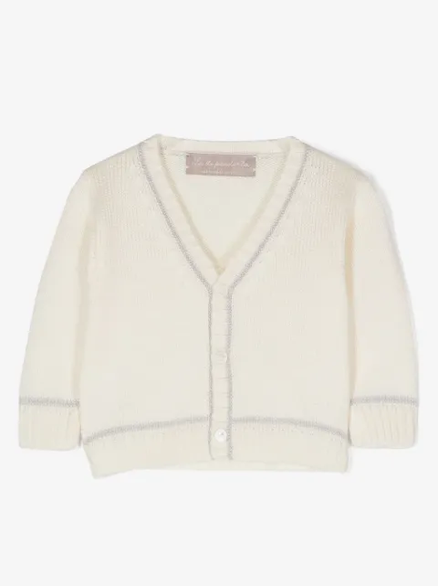 La Stupenderia cardigan med V-hals